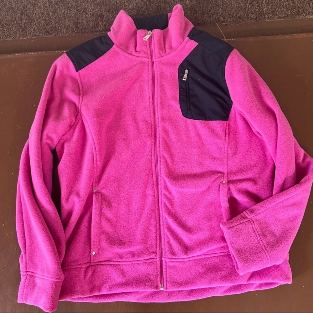 Ralph Lauren Pink Active Zip Up Jacket - Women’s XL